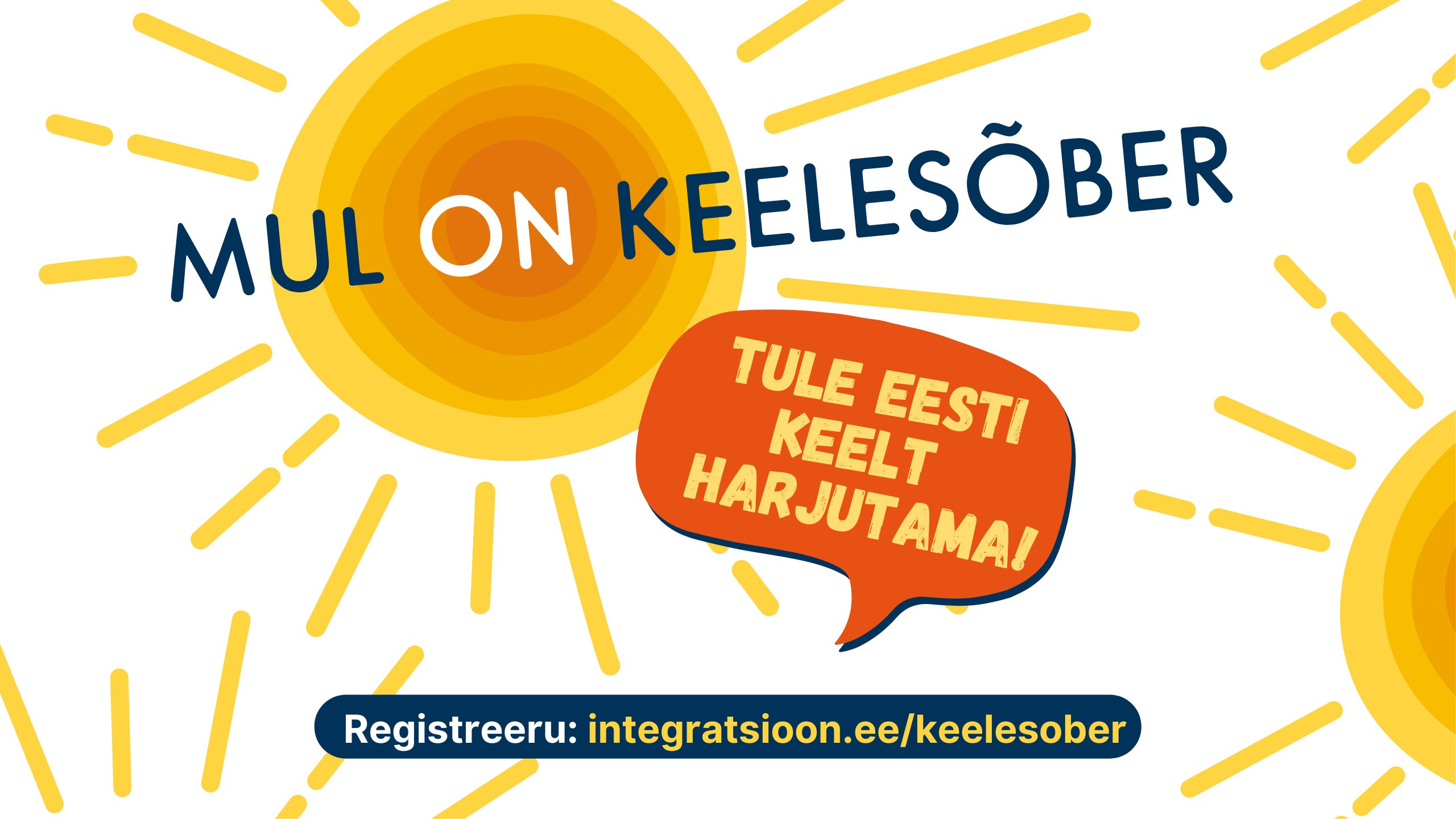 Tule eesti keelt harjutama!