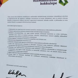 Mitmekesisuse kokkulepe.