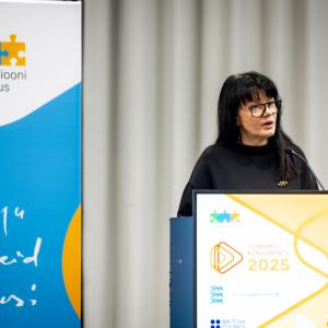 Minister of Culture Heidy Purga. Photo: Erlend Staub