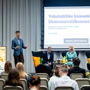 CEO of Praxis Think Tank Urmo Kübar. Photo: Erlend Staub