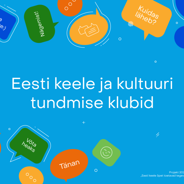 Kutsume taas eesti keele ja kultuuri klubidesse