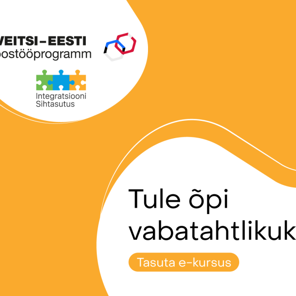 Lõimumisvaldkonna vabatahtlikud on oodatud tasuta e-kursusele