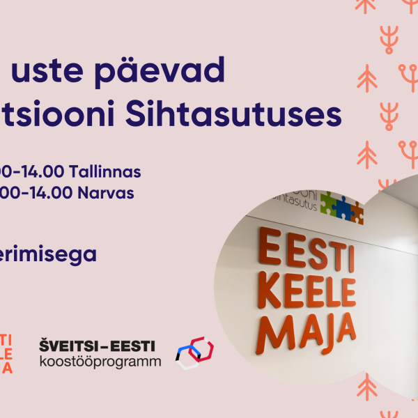 Integratsiooni Sihtasutus kutsub avatud uste päevadele Tallinnas ja Narvas